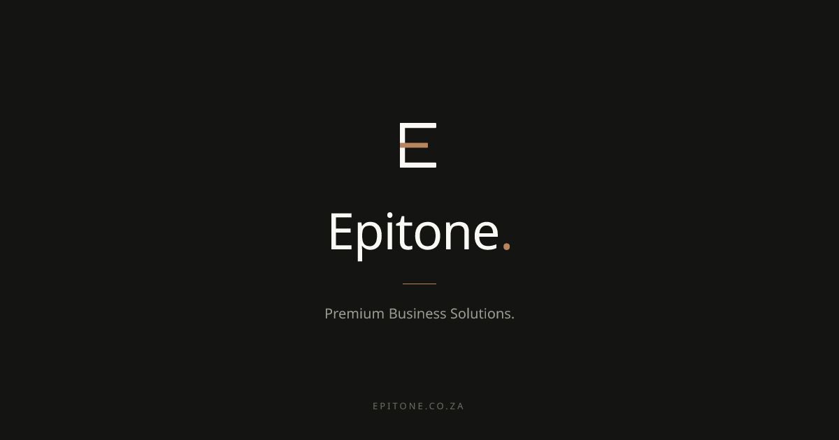Epitone. — Premium Business Solutions